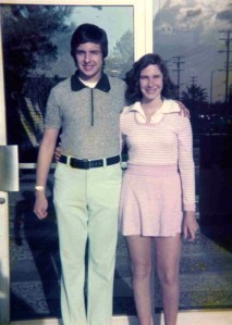 Judy & Sam at the window