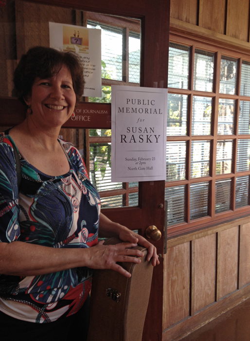 Judy with Susan's Flier