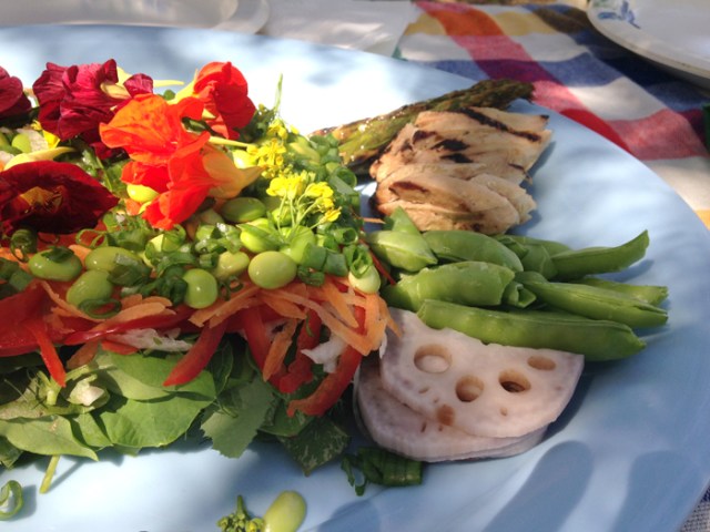 This salad was utterly amazing. Take me away for a picnic with Carol anytime!