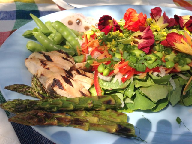 I see my hand shadow there. It looks like I wanted to just scoop this up with my fingers and eat it ASAP!