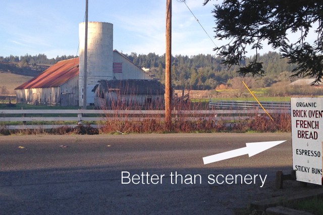 Liz took me to this wonderful bakery right down the street from her house.