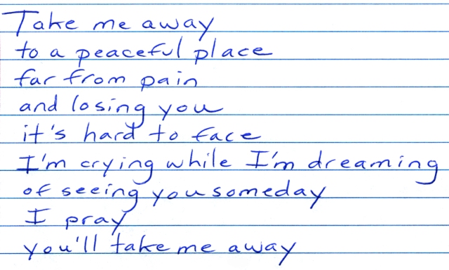Take Me Away lyrics