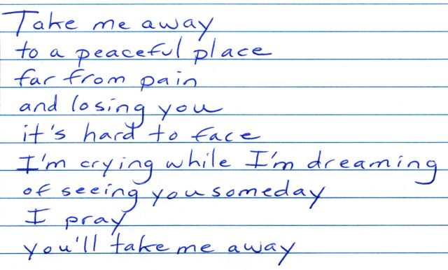 Take Me Away lyrics