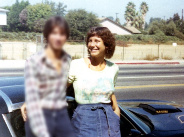 I have blurred my “ex” because he probably doesn’t want his picture on my blog.