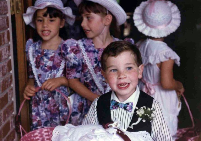 Jason as ring bearer