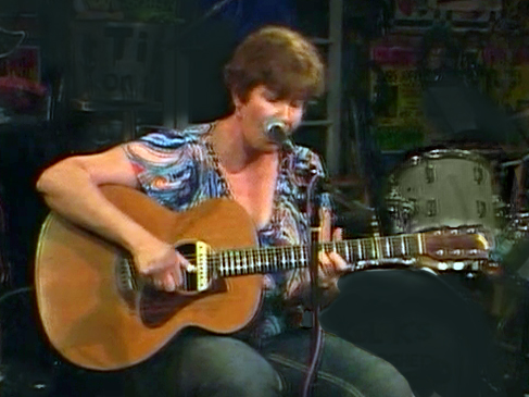 Playing guitar at Kulak's