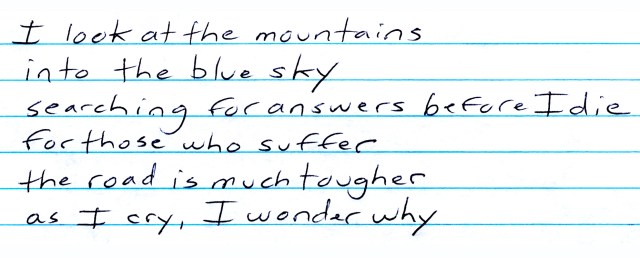 searching for answers