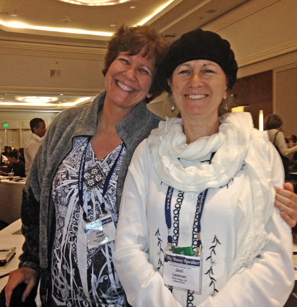 This is a picture from the speaking convention I went to with my friend Joni two weeks ago.