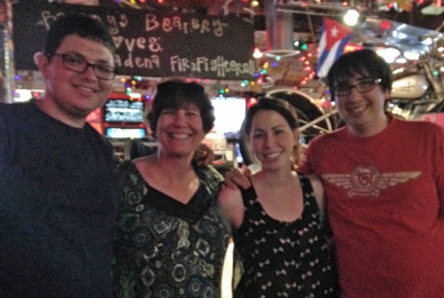 I am sharing a picture (with my childrens’ permission) from our Mother’s Day outing last month.