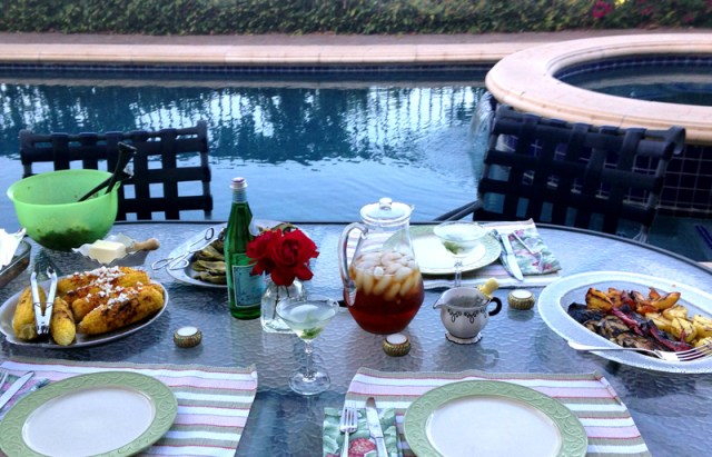 I am so grateful for the wonderful friends in my life. I took this picture to capture a beautiful table set for dinner by two friends who wanted to lift my spirits.
