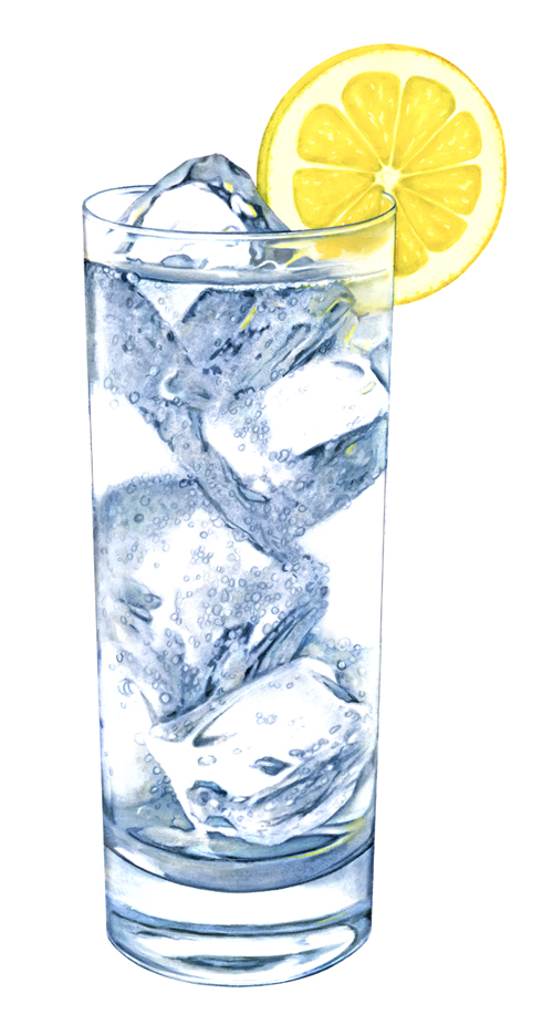 Okay, so my illustration might not be water exactly.