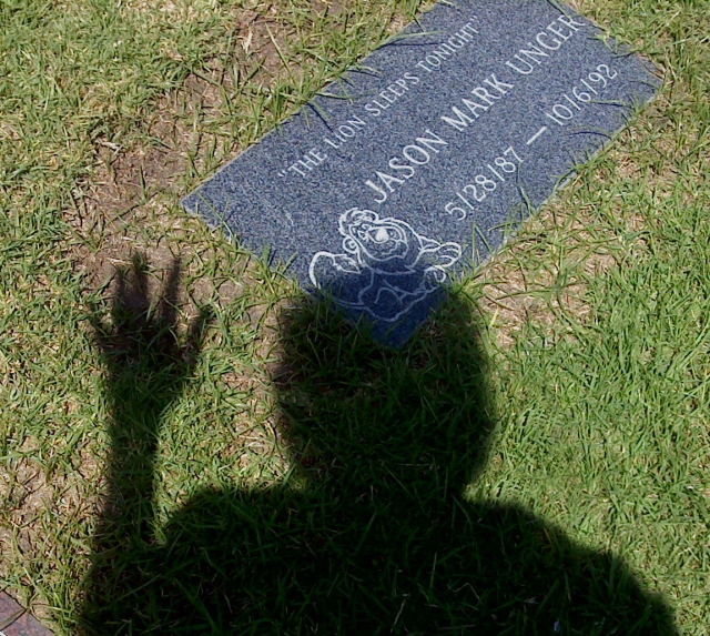 Jason's grave and shadow 3