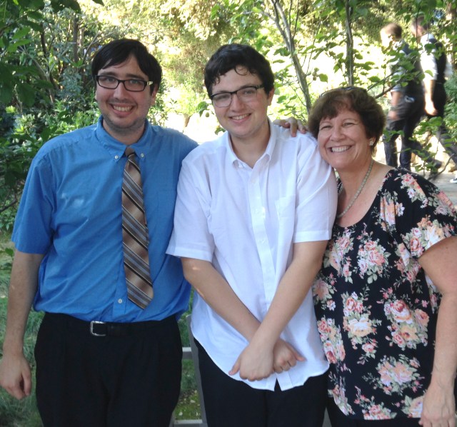Danny, Greg and Judy