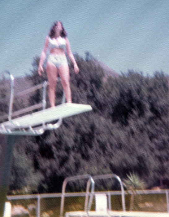 Of course, I’d like to be that skinny again. But that picture reminds me of the courage it took to jump.