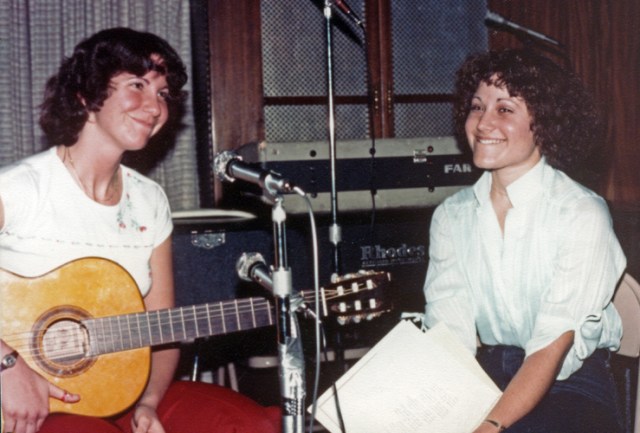 Cheryl & I singing together