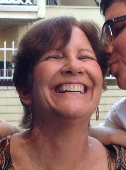 I think my youngest son said something very funny and was giving me a kiss just before this picture was taken.