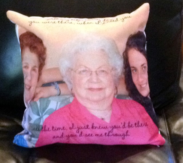 You were there memorial pillow