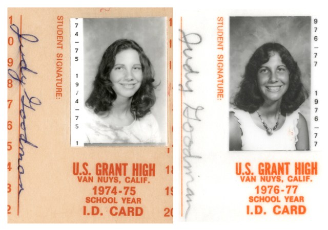 It was strange seeing this old high school ID card again. Who is that girl?