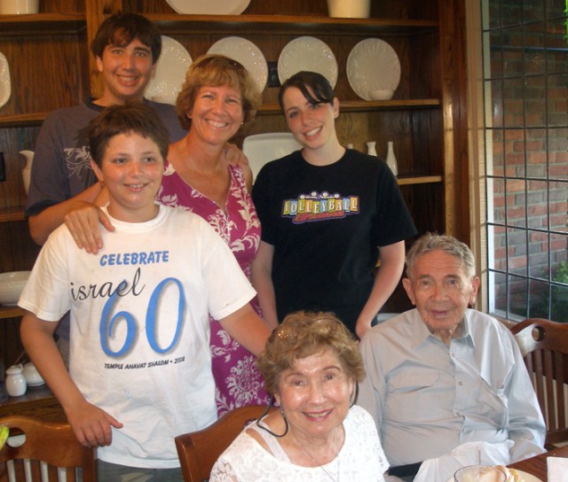 My parents were completely devoted to my children and me. I treasure every picture with them and sometimes find it hard to believe they are gone.