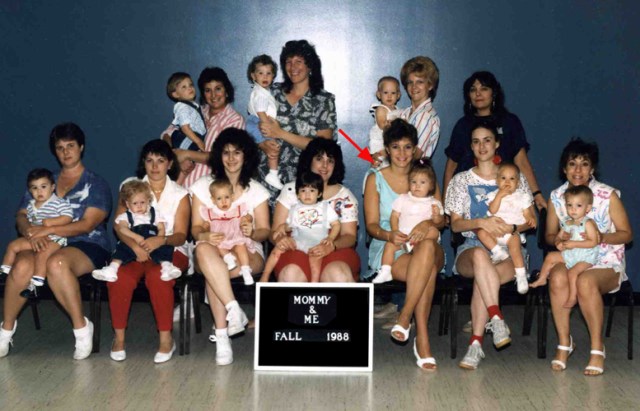 I am in the top center spotlight with Jason, The red arrow points to Tamara and her daughter, Ashley.