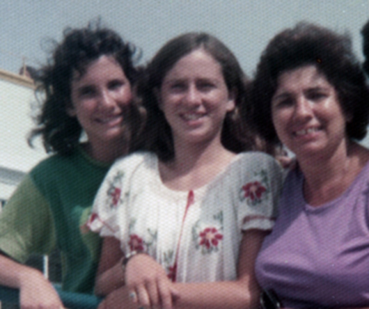 In this picture, Joni joined my family on a boat trip.