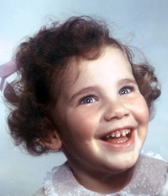 This is me! I was such a happy child.