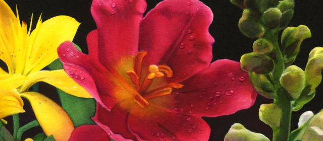 Flower Medley closeup 4