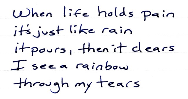 when life holds pain