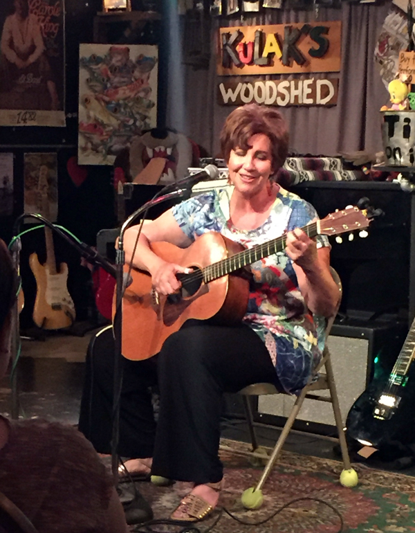 Judy playing with make up