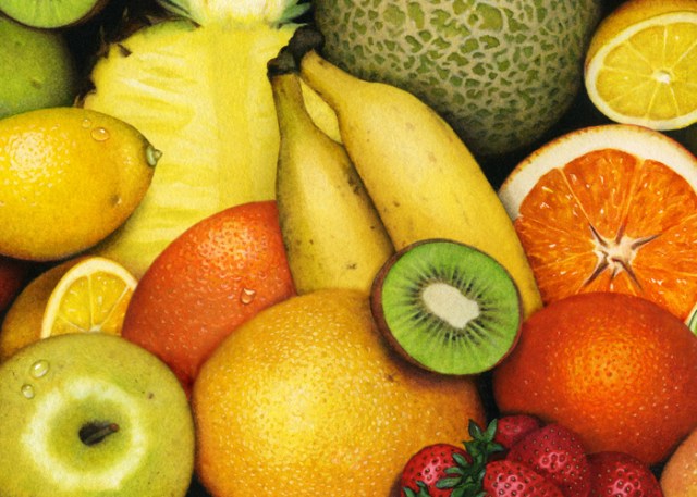 But I am into fruit again.