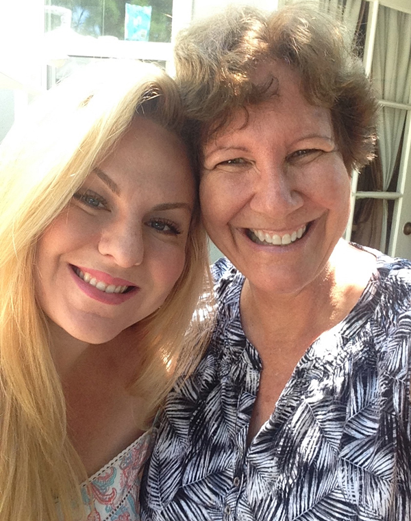 This picture of Hannah and I is from last summer.