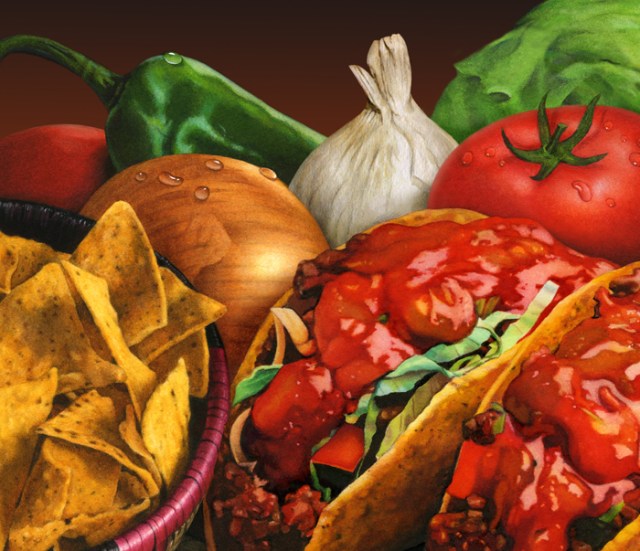 No chips or tacos, either.