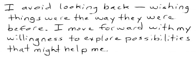 These paragraphs were notes that I wrote when I was coping with dry eyes. I believe that “being open” has led me to wonderful places on my life’s journey.